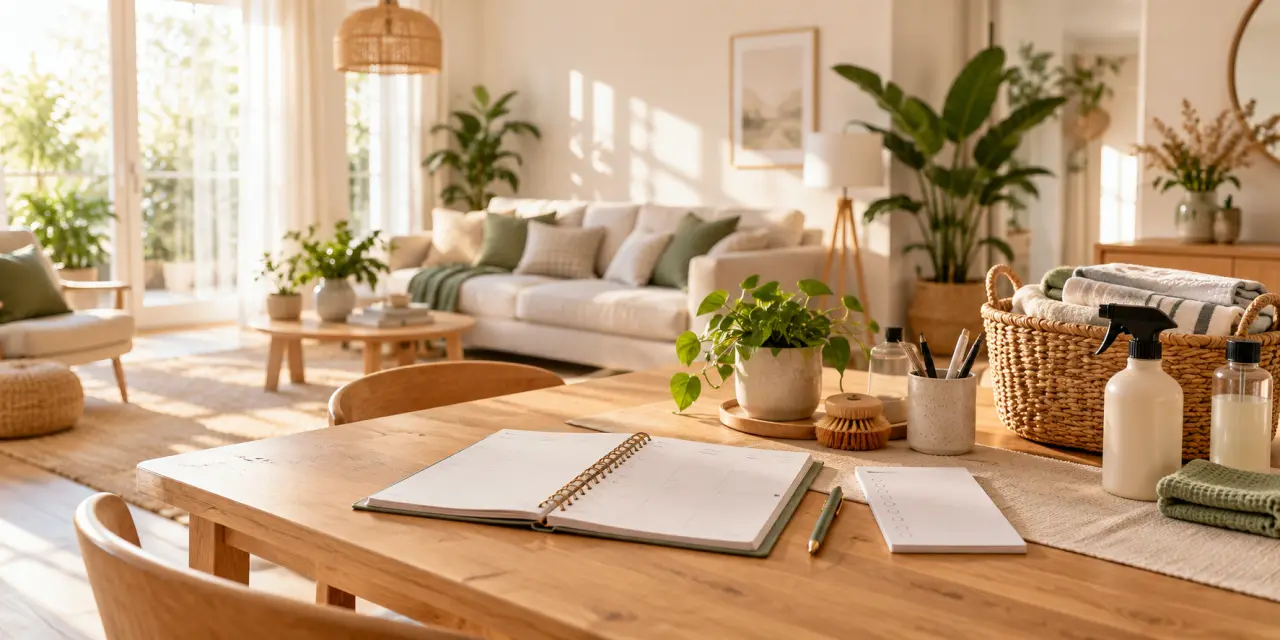 Entretien de la maison : un planning réaliste, sans sacrifier ses week-ends