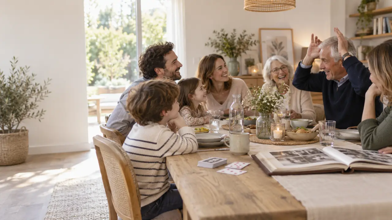 Quel jeu pour un repas de famille : cartes, souvenirs ou improvisation ?