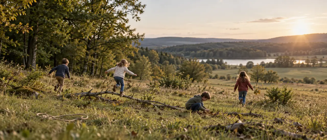 Activités extérieures pour enfants : du mouvement, de la nature et presque aucun matériel