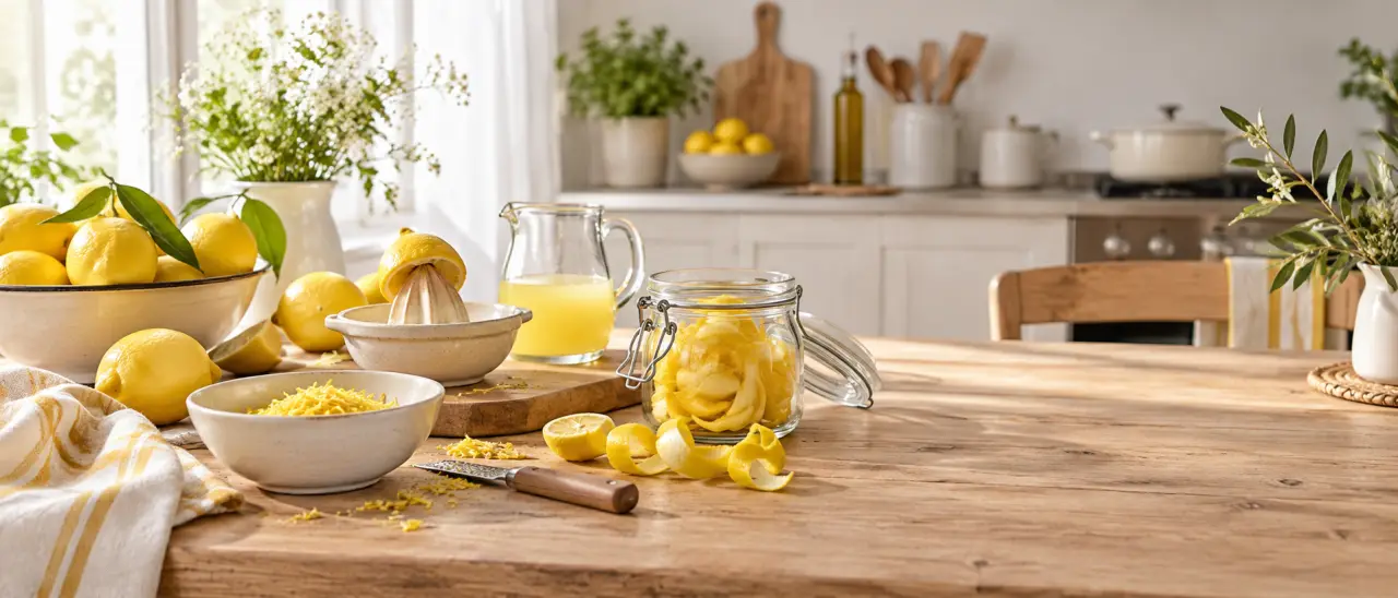 Recettes aux citrons : utilisez le jus, le zeste et l’écorce sans gaspiller