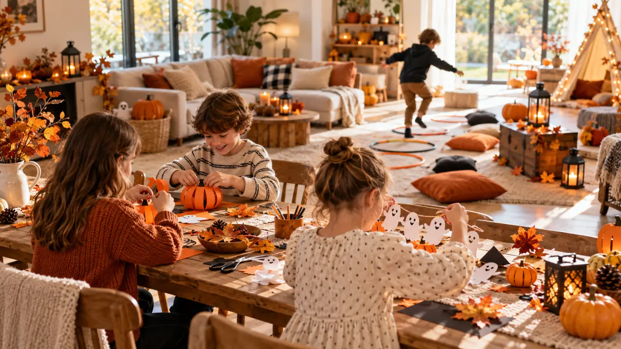 Activités Halloween enfants : bricoler, bouger et frissonner sans se faire peur