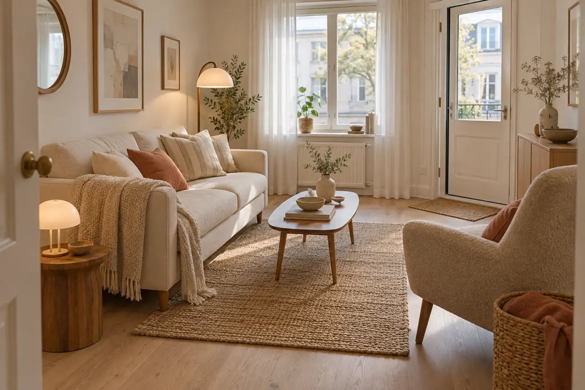 Exemple de style maison Cest-Moi-Qui-Décore.fr adapté à un petit salon lumineux